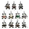 Adorable Pilot Bear Keychain Cute Flying Bear Pendant for Bags and Keys Pilot Panda Keyring Personalized Animal Decor