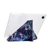 Чехол для Samsung Galaxy Tab A9+ с Y-образной подставкой, с принтом, кожа+прозрачный акрил, чехол для планшета с держателем для карандаша
