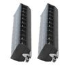 Pair 660V 100A Dual Rows Wire Terminal Block Screw Barrier Strip for Power Distribution Systems T10010
