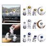 4Pcs Astronaut Statue Fireplace Model Resin Spaceman Figurine Home Decor