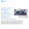 315mhz/433mhz Receiving Module Superheterodyne Receiving Module Remote Control Switch Module Wireless Band Decoding Module