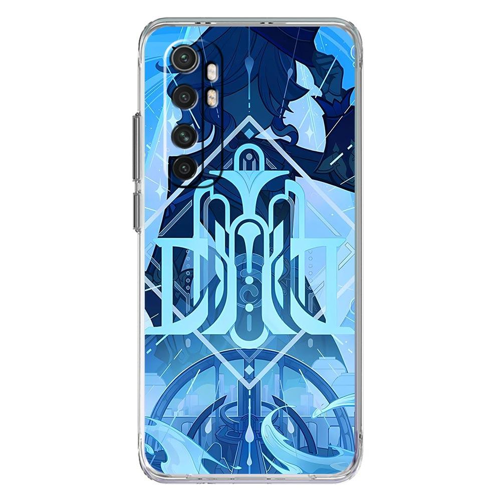 Чехол для телефона для Xiaomi 14 15 13 14T 13T 12T 11T Pro 12 11 Lite Poco X7 X6 X5 X3 NFC F7 F6 Обложка Genshin Impact Милая Фурина