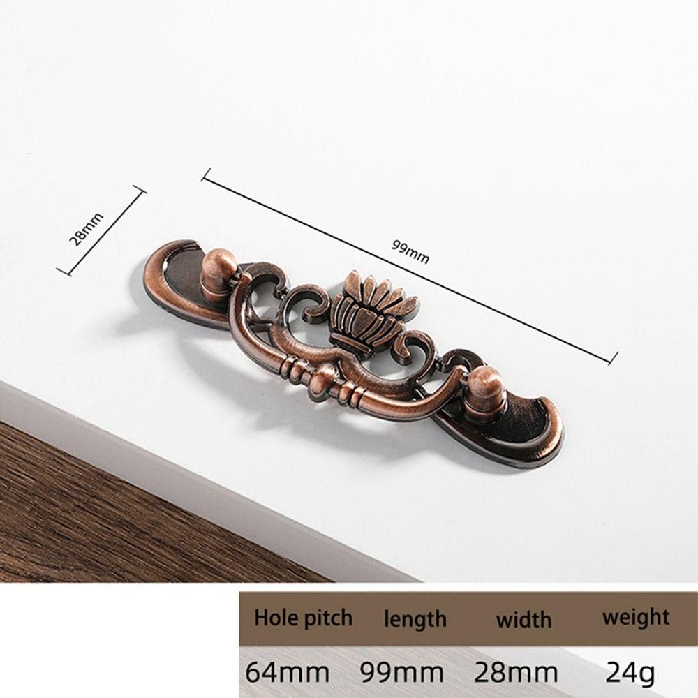 Винтажная ретро-резьба в полоску, мебельная ручка, ручка шкафа, ручка ящика для кухонного шкафа