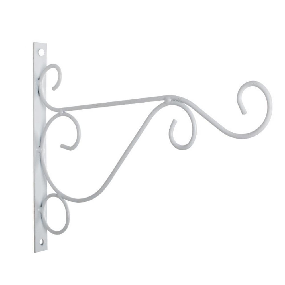 Black Garden Plant Hanger Hook Bird Wall Mounted Plant Hanger Hanging Flower Basket Brackets