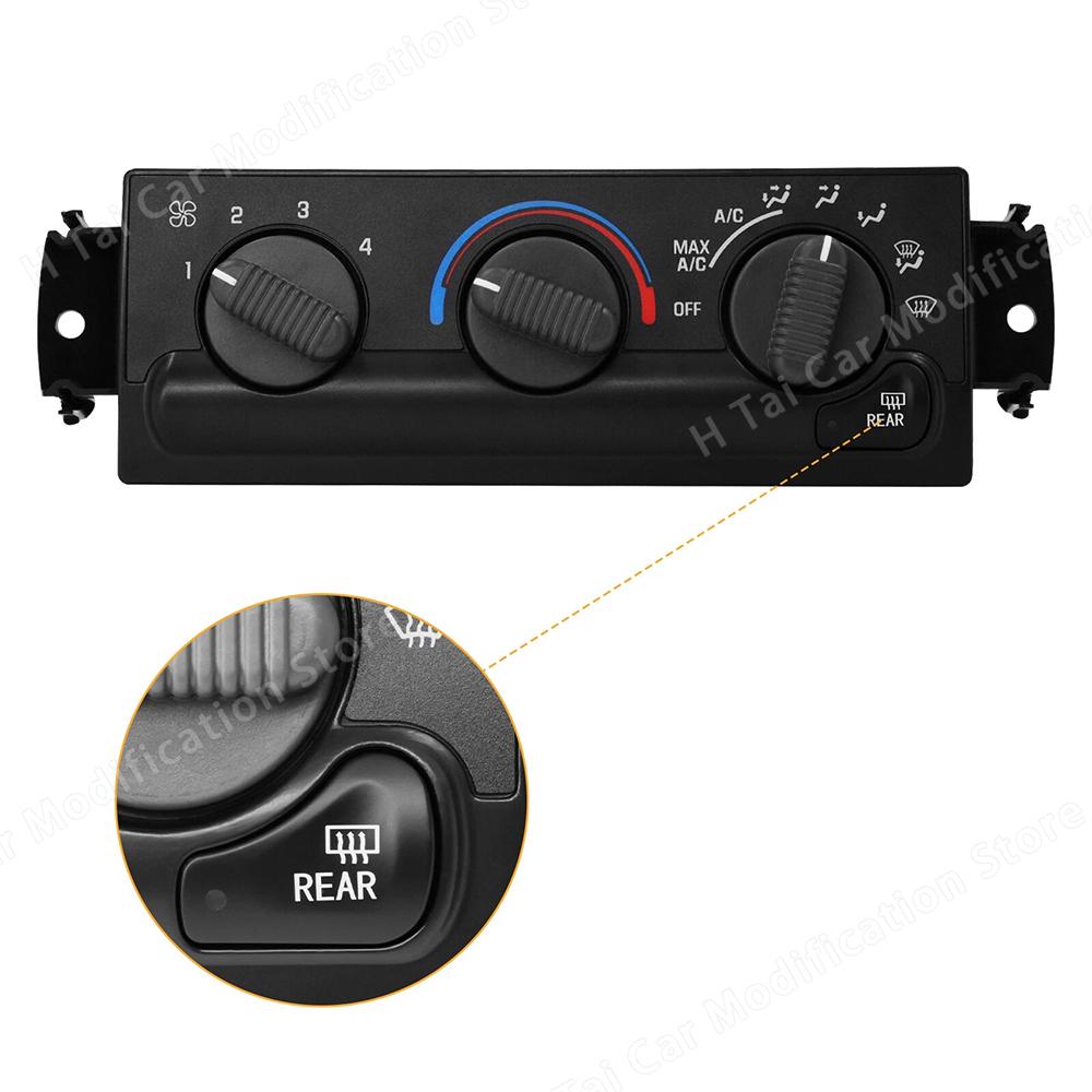 599-261 AC Heater Climate Control Switch For Chevy Blazer GMC Jimmy 1998-2005 Car Air Conditioning Parts Air Conditioning Heater Heat Shields 2