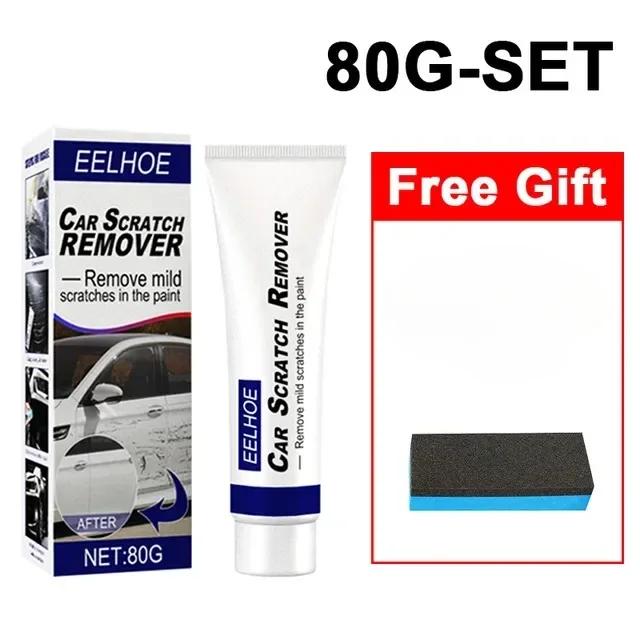 Набор для удаления царапин с кузова автомобиля – Полировальная и шлифовальная паста с кремом против царапин для ухода за лакокрасочным покрытием автомобиля