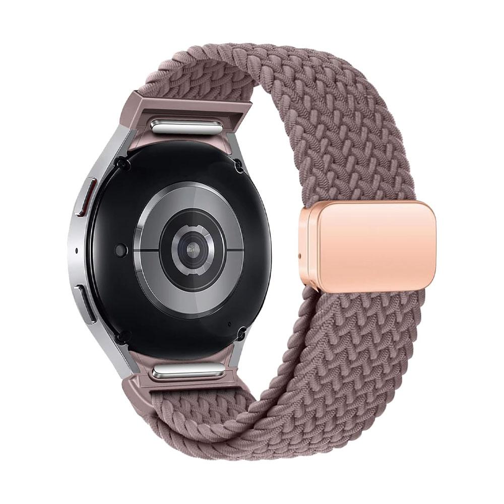 Магнитный плетеный ремешок для Samsung Galaxy Watch 7 6 4 classic/5 Pro/FE 44мм 40мм 45 46 47 мм браслет correa Galaxy watch 7 Ремешок
