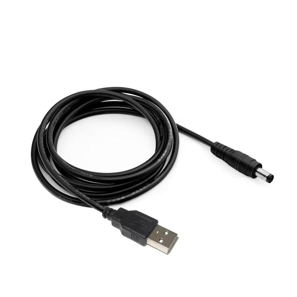 8 Tips USB To DC Cable 5.5 * 2.1mm Jack 5V Charging Cord For CCTV Cameras TV Box