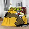 A-ASAP Fashion R-Rocky Punk Rocky Don't Be Dumb Flannel Blanket Soft Throw Art For Home Decor Sofa Naps Picnic Gifts Halloween