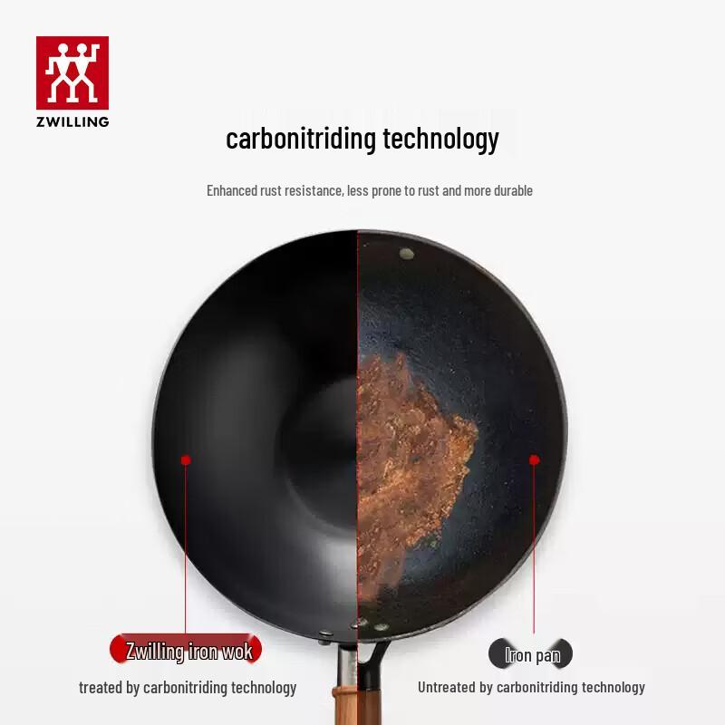 ZWILLING Enjoy Black 30cm Iron Wok