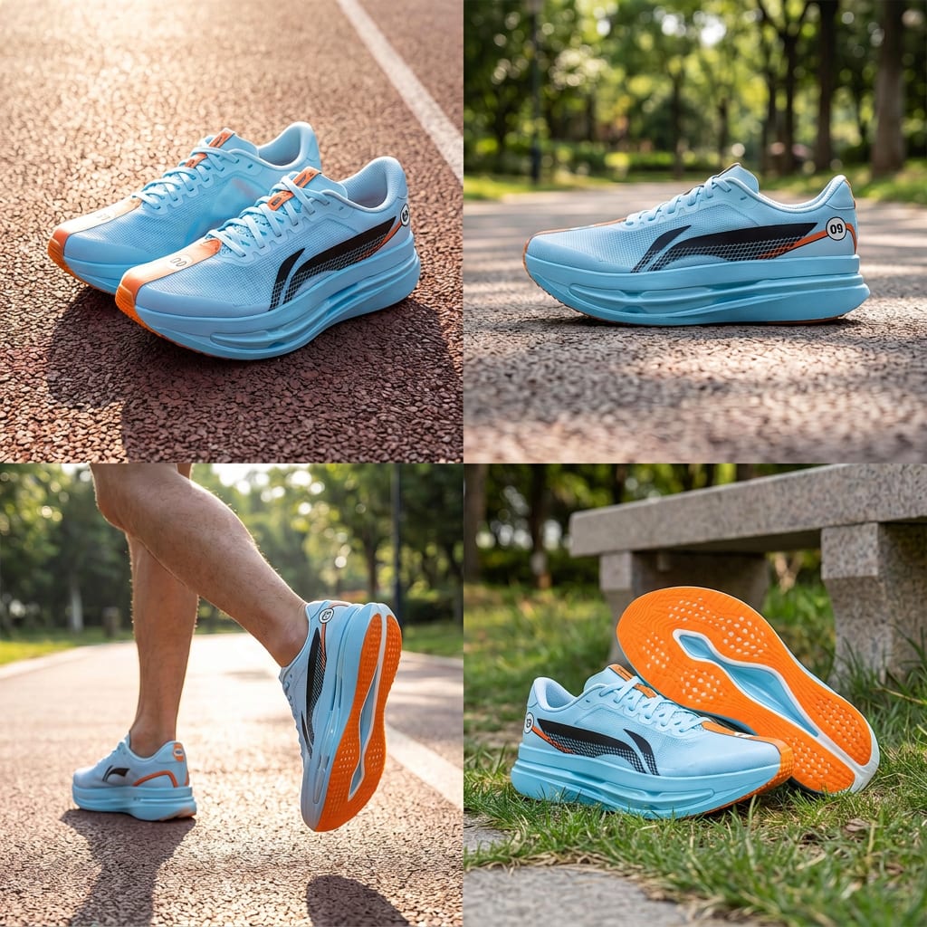 Мужские низкие беговые кроссовки Li Ning Red Hare 9 ULTRA ARPW007-20