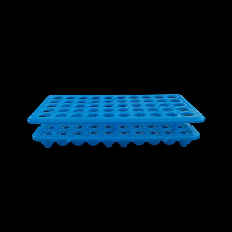 Transparent Multifunctional Detachable Plastic Test Tube Rack for Laboratory Teaching