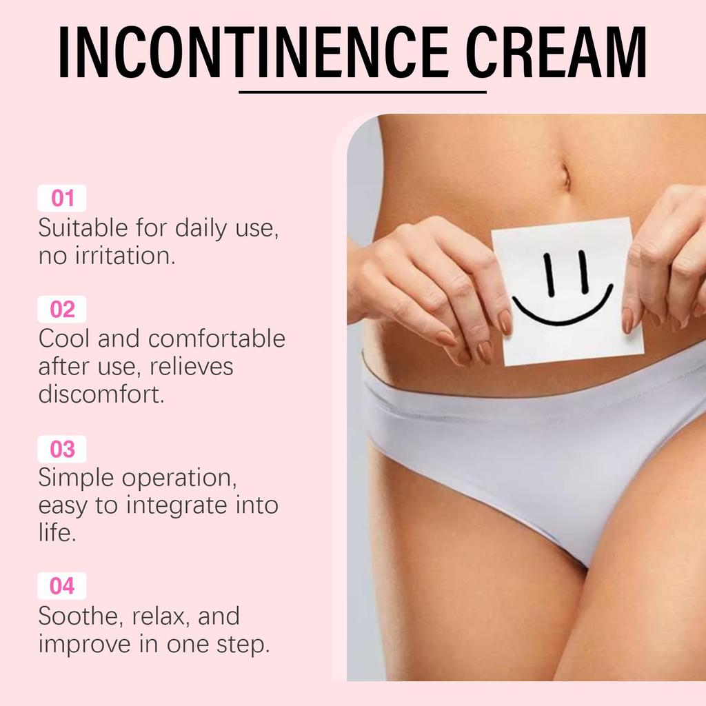 30 г крема от недержания для женщин, защита от протекания, успокаивающая формула с охлаждающим эффектом для уменьшения дискомфорта, для ухода за телом