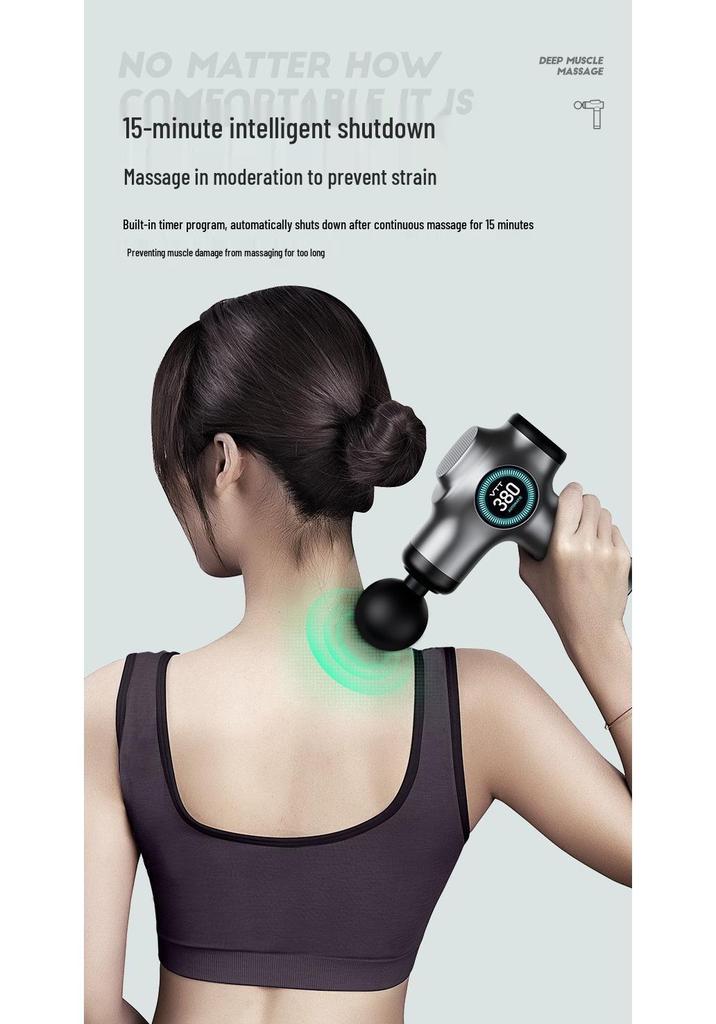 VTT Fascia Gun Электрический массажер для мышц с длительным временем работы от аккумулятора - Идеальный деловой подарок и набор массажных устройств-сувениров