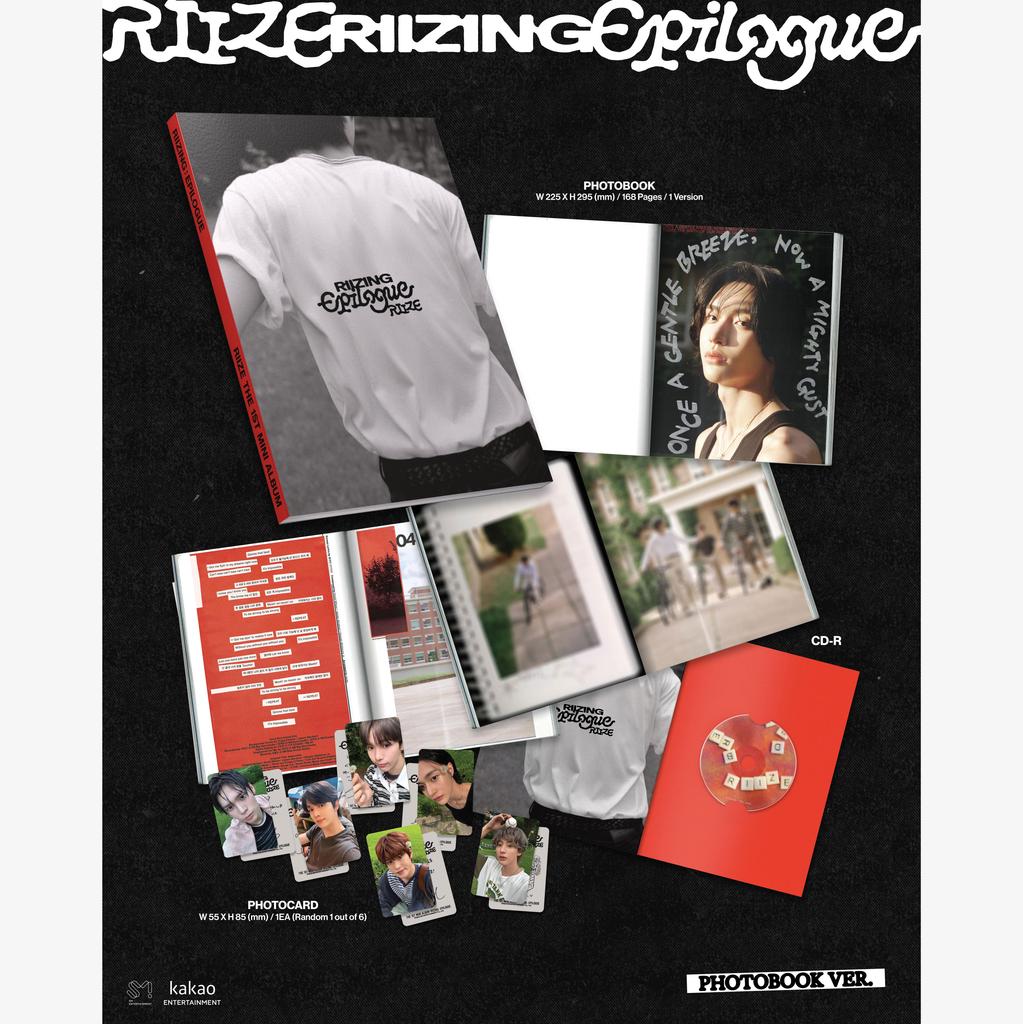 RIIZE 1st Mini Album [RIIZING : Epilogue] (Photobook / +Online Benefit)