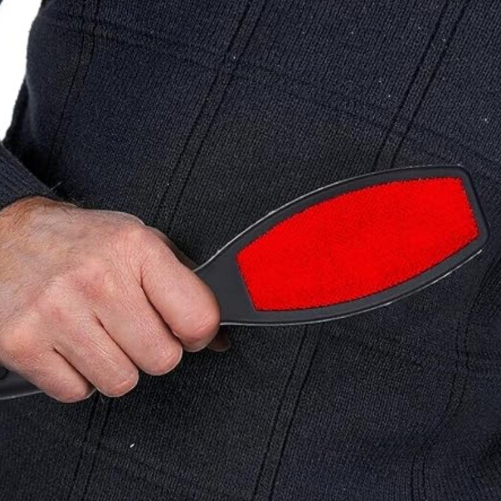 Набор из 2 двухсторонних велюровых щеток для чистки ворса! Удаляет ворс, пыль, перхоть и шерсть домашних животных с одежды и обивки