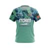 Hammer Ice Cream Waffle Cone Split Print Bowling Jersey Short Sleeve Performance Sports Tee Fan Streetwear Tops FamilyMatching