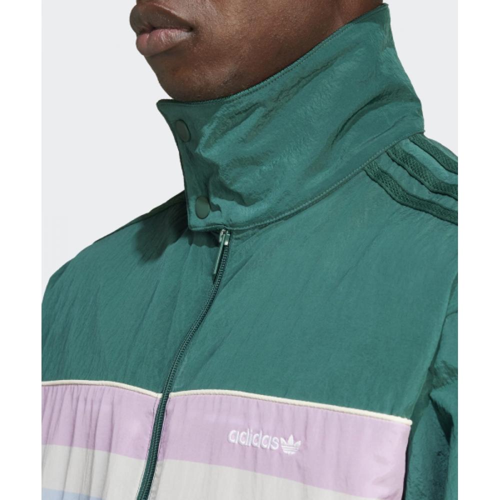 Adidas 80s Archive 3s Track Top Green Jc6517