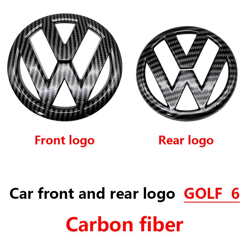 Для VOLKSWAGEN VW 1 шт. Оригинальная Замена Автомобиля Передняя Решетка Значок Багажник Задняя Дверь Логотип Эмблема Декоративный Аксессуар Для VW MK6 GOLF 6 2