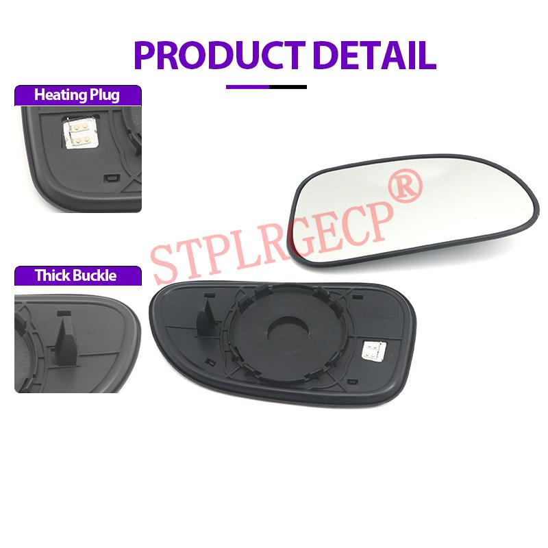 Pour Chevrolet Lacetti Optra Excelle 2003-2009, rétroviseur latéral électrique gauche et droit, plaque chauffante en verre LH RH