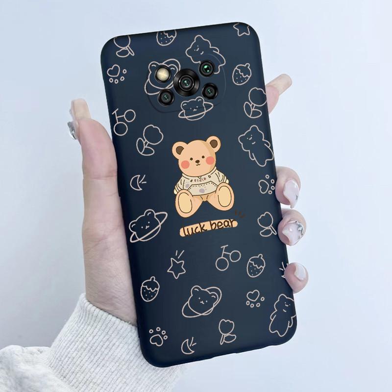 For Xiaomi Poco X3 Pro Case Flower Girls Design Soft Silicone Phone Back Cover For Xiomi PocoX3 Pro X 3 3X Poco X3 NFC Shells