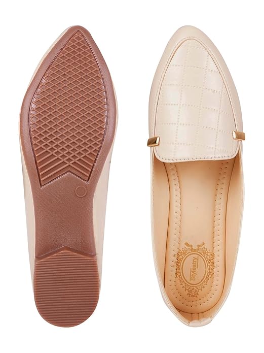 Shoetopia Женские балетки без шнуровки с бантом для женщин и девочек | Вечеринка, Этнический | Удобные