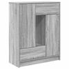 VidaXL Buffet avec tiroirs et portes sonoma gris 73x31x90 cm, meuble de rangement, armoire de buffet, meuble d'entrée, 861855