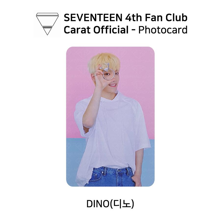Seventeen Fan Club Carat 4th Term Goods Official Photocard KPOP