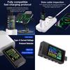 Portable USB C Protocol Analyzer Voltage Current Tester Real Time Monitoring Aluminum Digital Ammeter Voltmeter