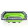 Foldable Silicone Colander Set: Easy-to-Store Round Kitchen Drain Baskets