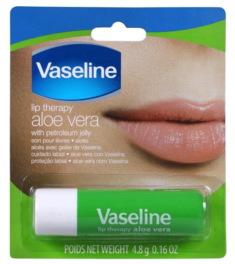Lip Balm, Vaseline, Lip Care And Moisturizing, From Pure Vaseline, 4.8Gr, Aloe Vera