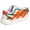 adidas Adizero Evo SL Exo 'Miami Hurricanes' (Unisex) Cloud White Dark Green Collegiate Orange Running Shoes LA1981