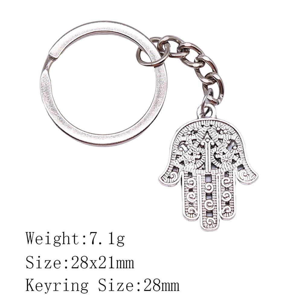 Брелок для ключей в виде сумки «Обратно в школу» с изображением руки Хамсы и глаза Гора, украшения для дома, крутой брелок