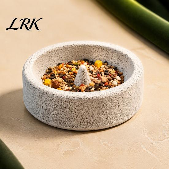 Многоразовая кормушка для птиц, 2 шт., пемза, миски для попугаев, защита от просыпания, вода, богатая кальцием, клетка, миска, кормушка для кореллы, волнистого попугайчика, клюва