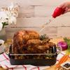 Silicone Turkey Basters with Measurement Markings for Cooking Essential Thanksgiving Tool for Flavorful Meat Large Pump Head Cleaning Brush Home