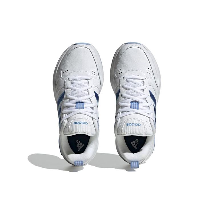 Adidas Neo Strutter PU Кожа Повседневные Низкие Кроссовки Женские Кроссовки Синие HQ1824