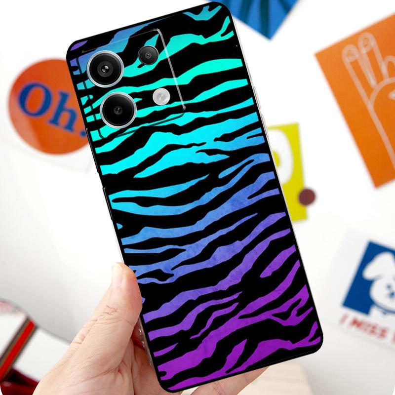 Zebra Skin Print Funda For Xiaomi Redmi Note 14 13 10 11 12 Pro 11S 12S Case For Redmi 15 14C 10C 12C 13C 15C