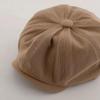 Casual Octagonal Painter Caps Solid Color Tongue Hat New Newsboy Hat  Spring Autumn
