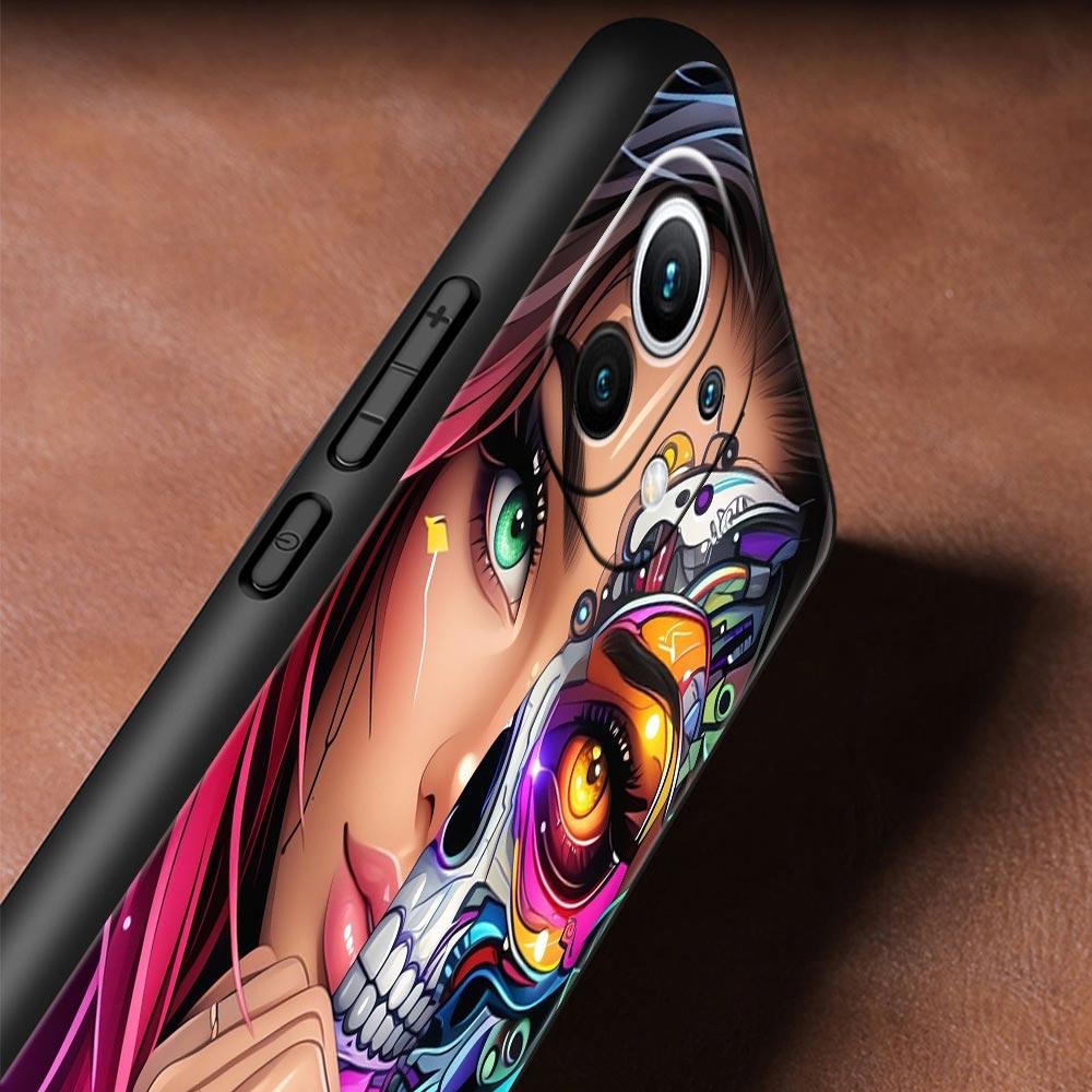 Hot Girls Phone Case Cover for Xiaomi Mi 17 15 14 13 12 11 Ultra 15T 14T 13T 12T 11T Pro Lite 5G Soft TPU Shell Fundas Capas Bag
