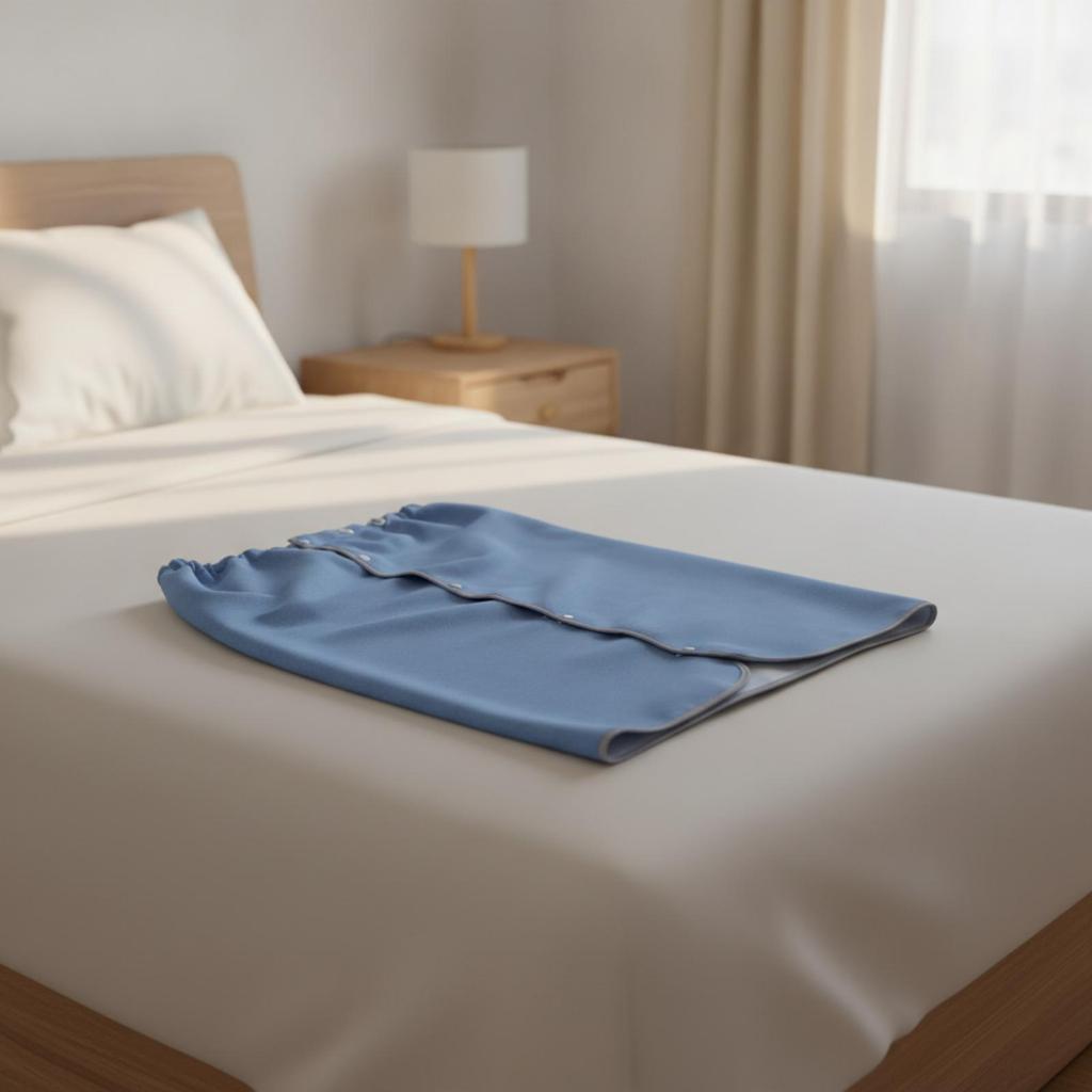 Machine Washable Incontinence Skirt | ThreeLayer Leak Protection, simple clasp Closure, for Home