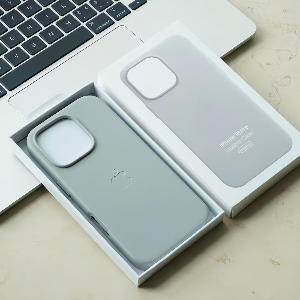 Чехол для iPhone 16 Pro Max из натуральной кожи