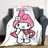 Customizable Melody2 Throw Blanket – Personalized Name, All-Season Cozy Snug Blanket, Machine Washable, Personalized Blanket