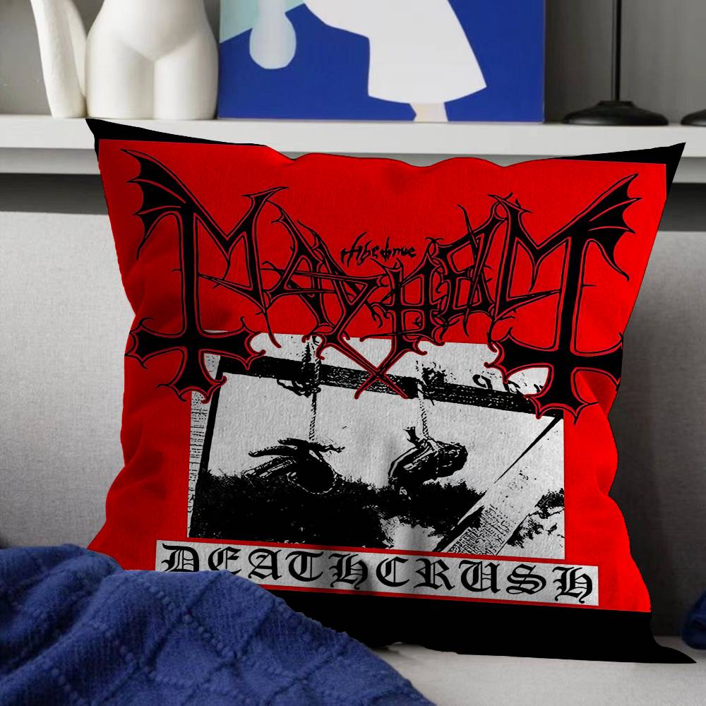 Mayhem Band Stitch Lucky Dragon Pillow Cover Sofa Cushion Cover Home Room Decoration Children Gift