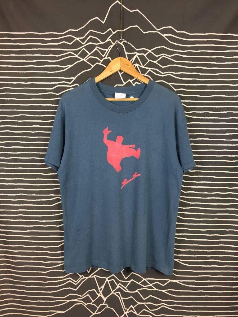 Винтаж 90-е Etnies America Skateboards Большая Логотипа Скейт Футболка Размер L