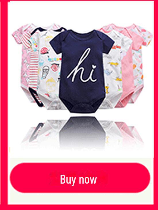 Комбинезон для новорожденных с ножками - повседневный комбинезон на весну/лето для ползания