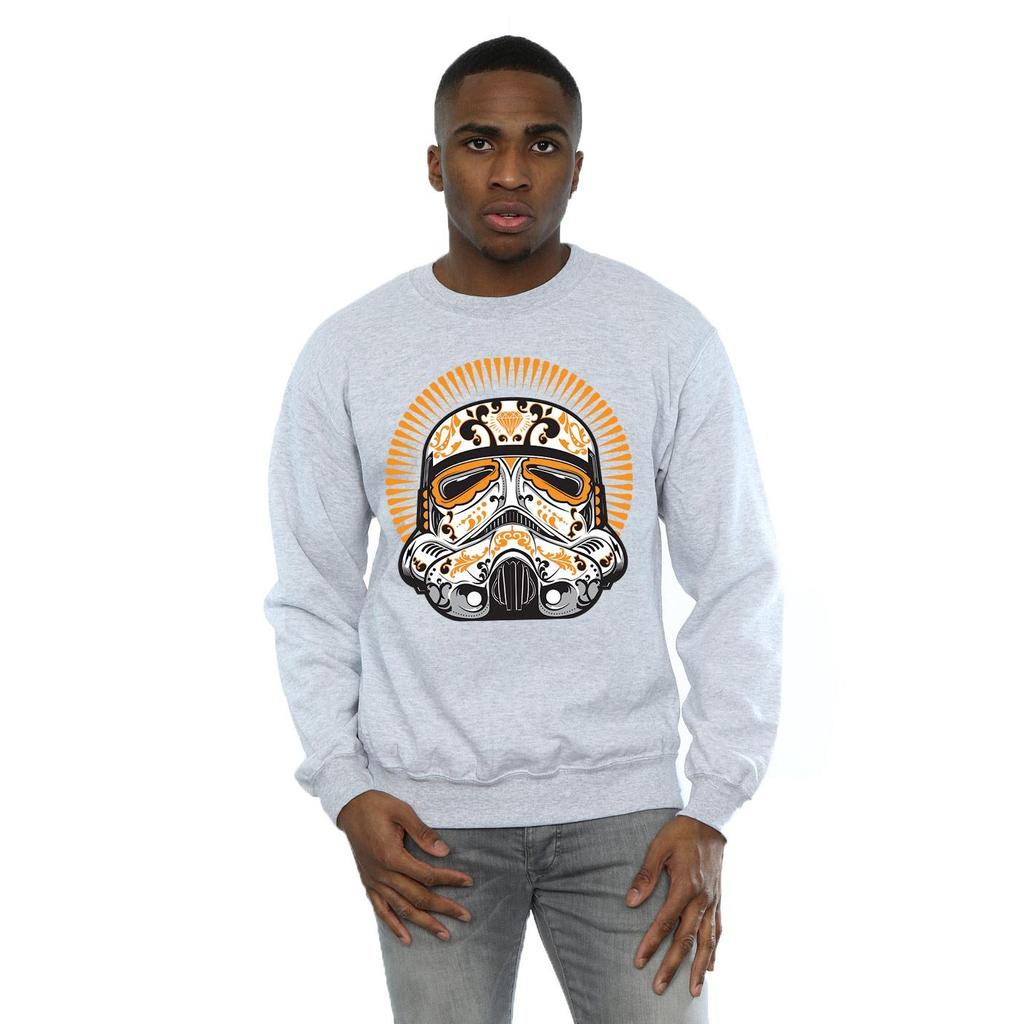 Star Wars Mens Stormtrooper Dia De Los Muertos Sweatshirt
