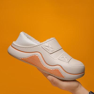 2025 Осень/Зима Теплые Хлопковые Уличные Тапочки для Пары