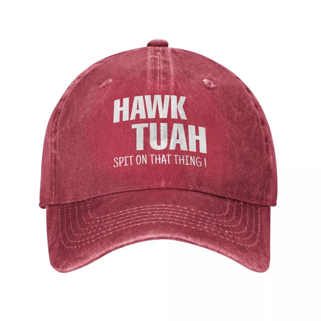 Бейсболки Hawk Tuah 24 Spit On That Thang, модные, потертые, со смешными надписями, головные уборы унисекс, для тренировок на открытом воздухе, подарочные шляпы