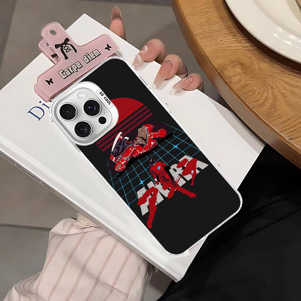 Japanese Anime A-akira Cartoon Phone Case For IPhone 16 15 14 13 12 11 Pro Max X XR XSMAX 8 7 Plus Matte Shockproof Back Cover