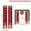 Christmas Snowman Door Curtain Banner Merry Christmas Decorations For Home 2025 Navidad Kerst Natal Noel Xmas Decor New Year